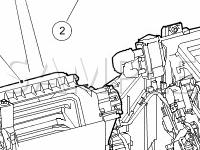HVAC Components Diagram for 2008 Jaguar XKR  4.2 V8 GAS