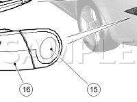 Lighting Components Diagram for 2008 Jaguar XKR Portfolio 4.2 V8 GAS