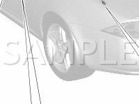 Interior Lighting Components Diagram for 2008 Jaguar XKR Portfolio 4.2 V8 GAS