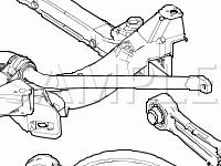 Underbody Components Diagram for 2008 Jaguar Vanden Plas  4.2 V8 GAS