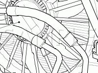 Engine Compartment Diagram for 2008 Jaguar XJR  4.2 V8 GAS