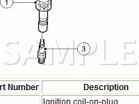 Engine Compartment Diagram for 2008 Jaguar XJR  4.2 V8 GAS