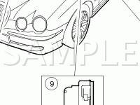 Body Components Diagram for 2008 Jaguar S-TYPE  4.2 V8 GAS