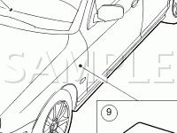 Body Components Diagram for 2008 Jaguar S-TYPE  3.0 V6 GAS
