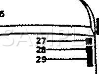 Component Location Diagram for 1989 Jaguar XJS  5.3 V12 GAS