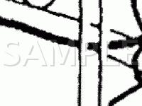 Rearward Harness & Connectors Diagram for 1992 Jaguar XJS  5.3 V12 GAS
