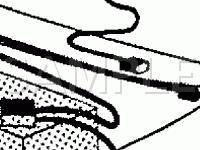Starter Solenoid Link Lead Harness & Connectors Diagram for 1991 Jaguar XJ6  4.0 L6 GAS