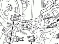 Engine Components Diagram for 2002 Jeep Liberty Sport 3.7 V6 GAS