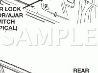 Power Door Locks Diagram for 2003 Jeep Grand Cherokee Laredo 4.0 L6 GAS