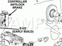 Engine Compartment Components Diagram for 2003 Jeep Liberty Limited 3.7 V6 GAS