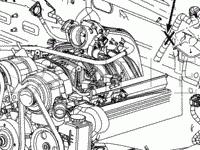 Engine Compartment Components Diagram for 2003 Jeep Liberty Limited 3.7 V6 GAS