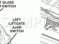 Liftgate Diagram for 2004 Jeep Grand Cherokee Overland 4.7 V8 GAS