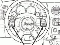 Switches Diagram for 2005 Jeep Liberty Renegade 3.7 V6 GAS