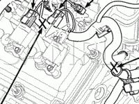Engine Components Diagram for 2006 Jeep Commander Limited 5.7 V8 GAS