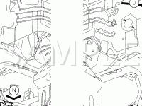 Left And Right Side Engine Compartment Diagram for 2007 Jeep Commander  4.7 V8 FLEX