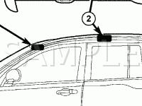 Interior Lighting System Diagram for 2007 Jeep Patriot  2.0 L4 GAS