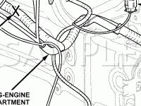Front Body Components Diagram for 2008 Jeep Patriot Sport 2.0 L4 GAS
