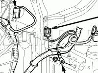 Right Front Engine Compartment Diagram for 2008 Jeep Compass Sport 2.4 L4 GAS