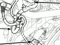 Lower Left Front Engine Diagram for 2008 Jeep Compass Sport 2.4 L4 GAS