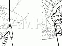 Lower Sides Instrument Panel Diagram for 2008 Jeep Compass Sport 2.4 L4 GAS