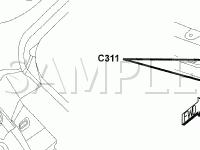 Upper Left Rear Body Diagram for 2008 Jeep Compass Sport 2.4 L4 GAS