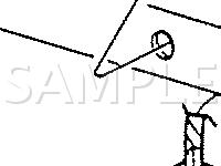 Center High Mount Stop Lamps Diagram for 1996 Jeep Cherokee SE 2.5 L4 GAS