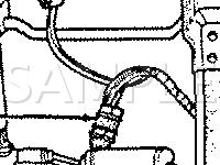 Front Right Seat Connectors Diagram for 1995 Jeep Grand Cherokee Laredo 5.2 V8 GAS