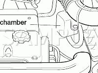 Air Cleaner Assembly Diagram for 2001 KIA Spectra  1.8 L4 GAS