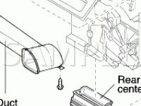 Air Conditioning Components Diagram for 2001 KIA Spectra  1.8 L4 GAS
