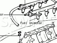 Fuel Components Diagram for 2002 KIA Optima  2.4 L4 GAS
