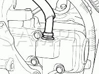 PCV Valve Location Diagram for 2002 KIA Sedona  3.5 V6 GAS