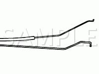 Door Handle Diagram for 2003 KIA Optima  2.7 V6 GAS