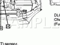 Engine Compartment/Instrument Panel Diagram for 2004 KIA Optima  2.4 L4 GAS