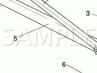 Underbody Components Diagram for 2004 KIA RIO Cinco 1.6 L4 GAS