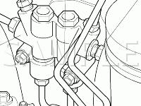 Engine Compartment Components Diagram for 2004 KIA RIO Cinco 1.6 L4 GAS