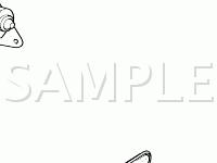 Wiper/Washer Components Diagram for 2004 KIA RIO Cinco 1.6 L4 GAS