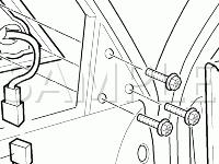 Outside Rearview Mirror Assembly Diagram for 2005 KIA Optima EX 2.7 V6 GAS