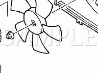 Radiator Fan Diagram for 2005 KIA RIO Cinco 1.6 L4 GAS
