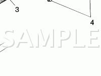 Underbody Components Diagram for 2005 KIA RIO  1.6 L4 GAS