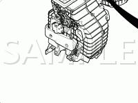 HVAC Components Diagram for 2005 KIA Sportage LX 2.0 L4 GAS