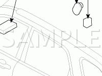 Door Lock Components Diagram for 2005 KIA Sportage EX 2.7 V6 GAS