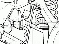 Suspension Diagram for 2006 KIA Amanti  3.5 V6 GAS
