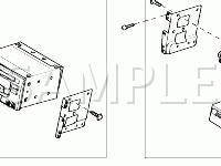 Audio System Diagram for 2006 KIA Amanti  3.5 V6 GAS
