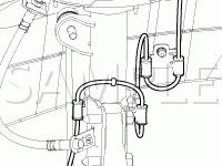Wheel Speed Sensor Diagram for 2006 KIA RIO LX 1.6 L4 GAS
