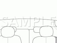 Airbag Components Diagram for 2006 KIA Sedona EX 3.8 V6 GAS