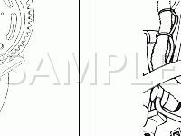 Engine Compartment Components Diagram for 2006 KIA Sorento LX 3.5 V6 GAS