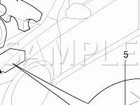Horn Components Diagram for 2006 KIA Spectra SX 2.0 L4 GAS