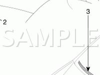 Windshield Wiper/Washer Components Diagram for 2007 KIA Optima EX 2.7 V6 GAS