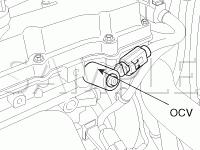 Engine Compartment Diagram for 2007 KIA RIO  1.6 L4 GAS
