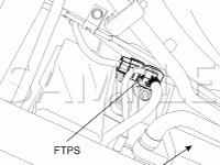Fuel Tank Components Diagram for 2007 KIA RIO SX 1.6 L4 GAS